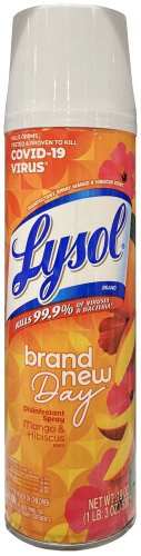 (image for) LYSOL DISINFECTANT SPRAY BRAND NEW DAY MANGO & HIBISCUS SCENT