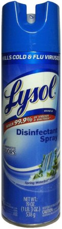 (image for) LYSOL DISINFECTANT SPRAY EARLY MORNING BREEZE SCENT