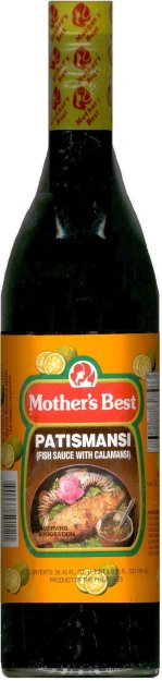 (image for) MOTHERS BEST PATISMANSI FISH SAUCE WITH CALAMANSI