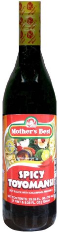 (image for) MOTHER'S BEST SPICY TOYOMANSI SOY SAUCE WITH CALAMANSI AND CHILI