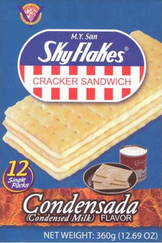 (image for) SKY FLAKES CRACKER SANDWICH CONDENSADA CONDENSED MILK FLAVOR