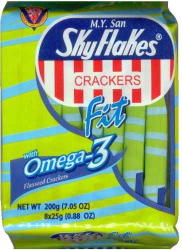 (image for) SKY FLAKES FIT WITH OMEGA-3 FLAXSEED CRACKERS