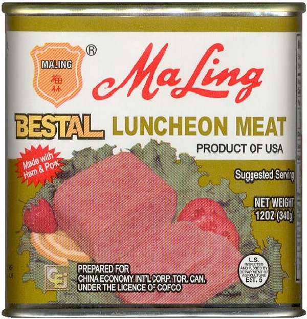 (image for) MA LING BESTAL LUNCHEON MEAT