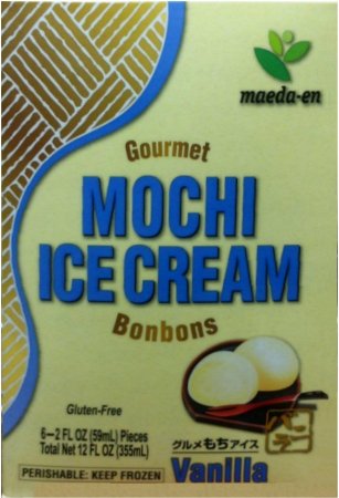 (image for) MAEDA-EN GOURMET MOCHI ICE CREAM BONBONS VANILLA