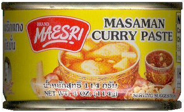 (image for) MAESRI MASAMAN CURRY PASTE