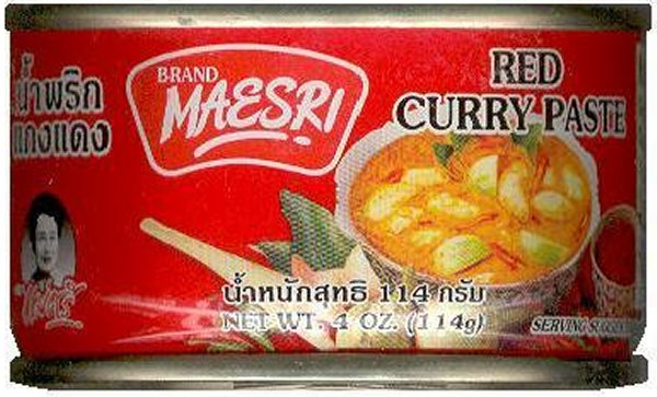 (image for) MAESRI RED CURRY PASTE