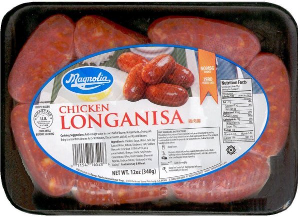 (image for) MAGNOLIA CHICKEN LONGANISA