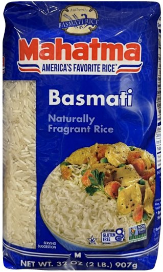 (image for) MAHATMA BASMATI NATURALLY FRAGRANT RICE