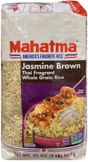 (image for) MAHATMA JASMINE BROWN THAI FRAGRANT WHOLE GRAIN RICE