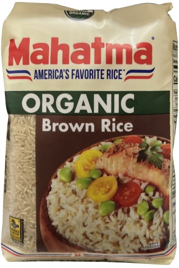 (image for) MAHATMA ORGANIC BROWN RICE