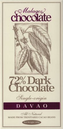 (image for) MALAGOS 72% DARK CHOCOLATE