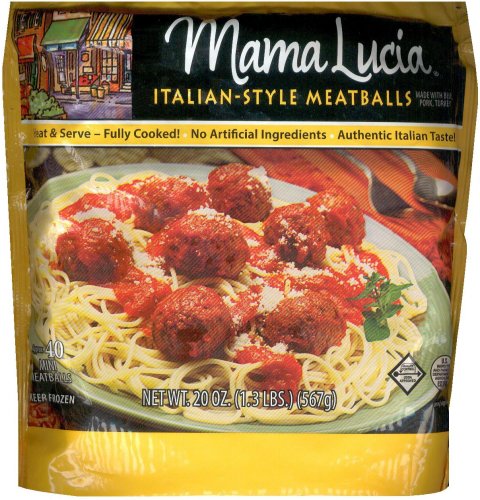 (image for) MAMA LUCIA ITALIAN STYLE MEATBALLS