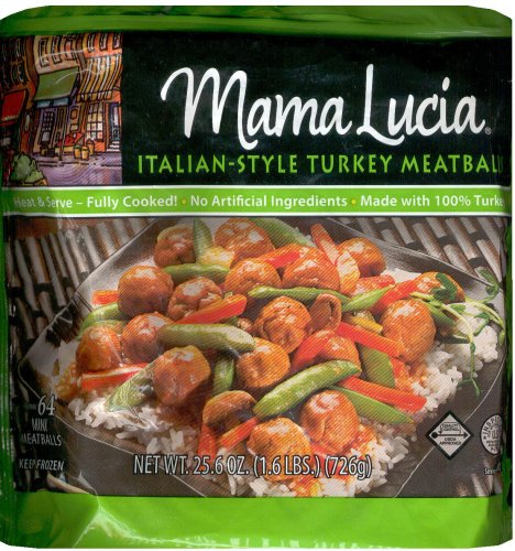 (image for) MAMA LUCIA ITALIAN STYLE TURKEY MEATBALLS