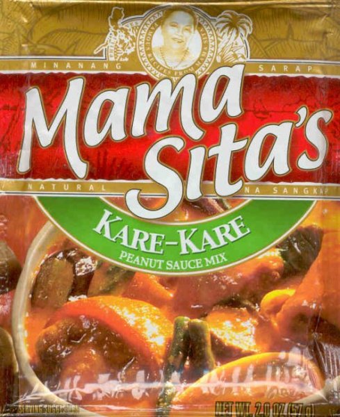 (image for) MAMA SITA'S KARE-KARE PEANUT SAUCE MIX