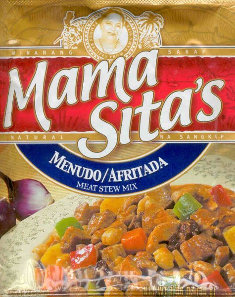 (image for) MAMA SITA'S MENUDO / AFRITADA MEAT STEW MIX