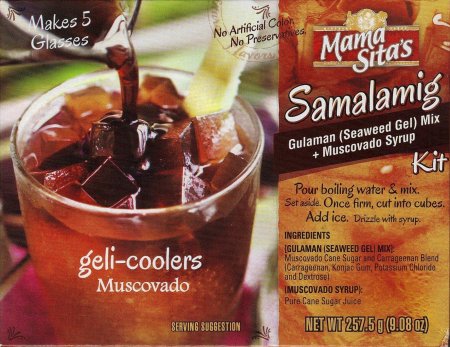 (image for) MAMA SITA'S SAMALAMIG GELI-COOLERS PLUS MUSCOVADO SYRUP