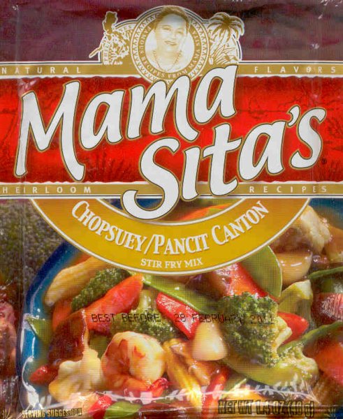 (image for) MAMA SITA'S CHOPSUEY / PANCIT CANTON STIR FRY MIX