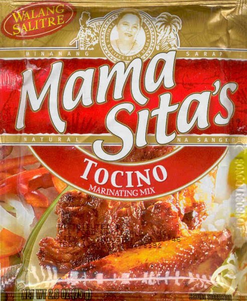 (image for) MAMA SITA'S TOCINO MARINATING MIX