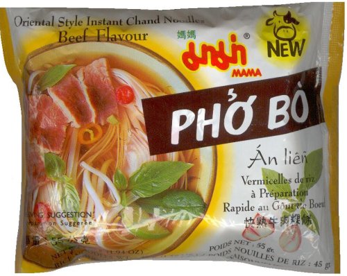 (image for) MAMA ORIENTAL STYLE CHAND NOODLES BEEF FLAVOR PHO BO