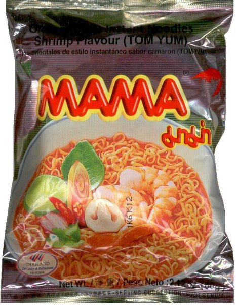 (image for) MAMA SHRIMP FLAVOUR TOM YUM ORIENTAL STYLE NOODLES