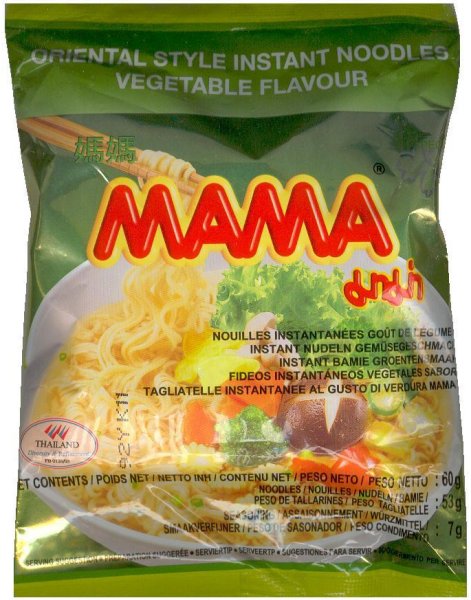 (image for) MAMA ORIENTAL STYLE NOODLES VEGETABLE FLAVOR