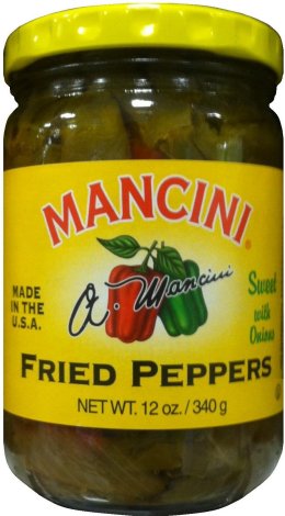 (image for) MANCINI FRIED PEPPERS SWEET WITH ONIONS