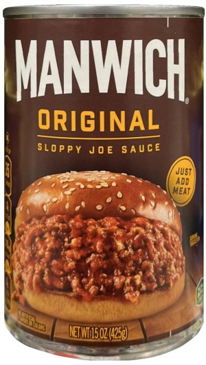 (image for) MANWICH ORIGINAL SLOPPY JOE SAUCE