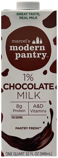 (image for) MARCEL'S MODERN PANTRY 1% CHOCOLATE MILK