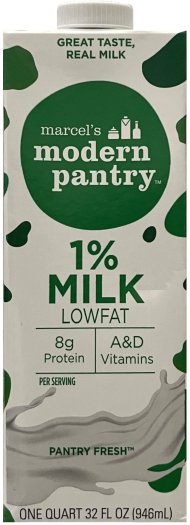 (image for) MARCEL'S MODERN PANTRY 1% MILK LOWFAT