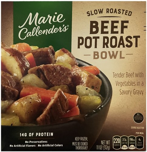 (image for) MARIE CALLENDER'S SLOW ROASTED BEEF POT ROAST BOWL