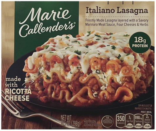 (image for) MARIE CALLENDER'S ITALIANO LASAGNA