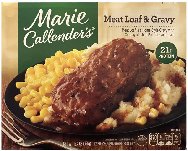 (image for) MARIE CALLENDER'S MEAT LOAF & GRAVY