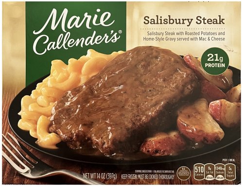 (image for) MARIE CALLENDER'S SALISBURY STEAK WITH ROASTED POTATOES