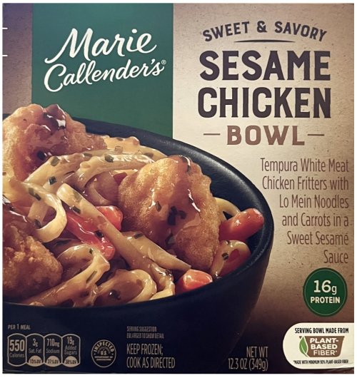 (image for) MARIE CALLENDER'S SESAME CHICKEN BOWL