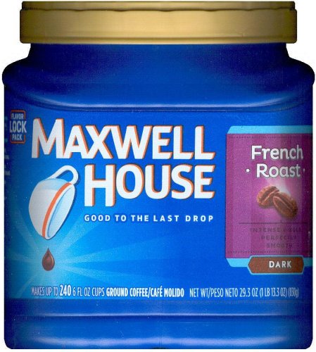 (image for) MAXWELL HOUSE FRENCH ROAST COFFEE DARK ROAST