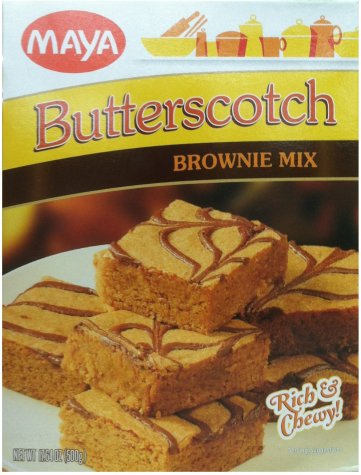 (image for) MAYA BUTTERSCOTCH BROWNIE MIX