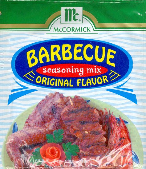 (image for) McCORMICK BARBECUE SEASONING MIX ORIGINAL FLAVOR