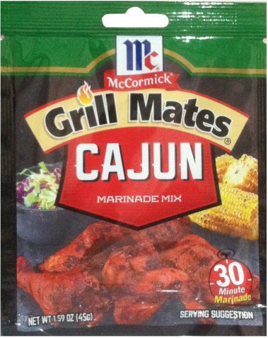 (image for) McCORMICK GRILL MATES CAJUN MARINADE MIX