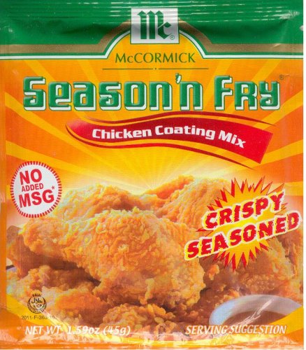 (image for) McCORMICK SEASON'N FRY CHICKEN CRISPY SEASONED COATING MIX