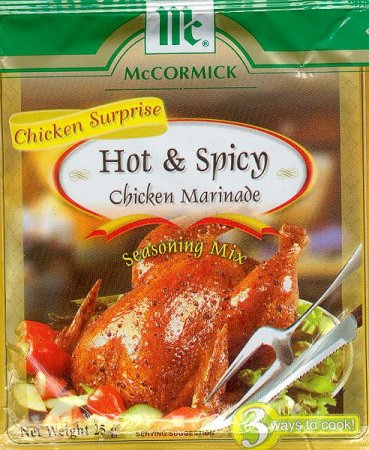 (image for) McCORMICK CHICKEN MARINADE HOT & SPICY