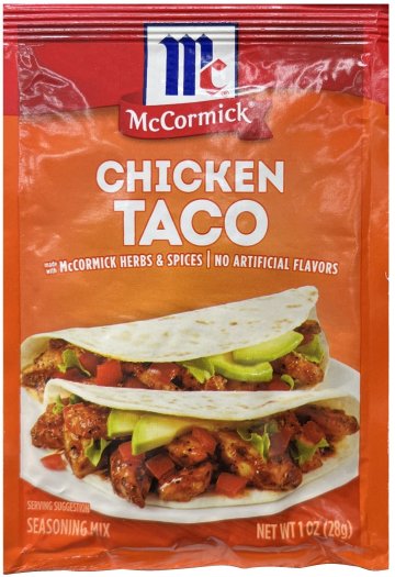 (image for) McCORMICK CHICKEN TACO SEASONING MIX