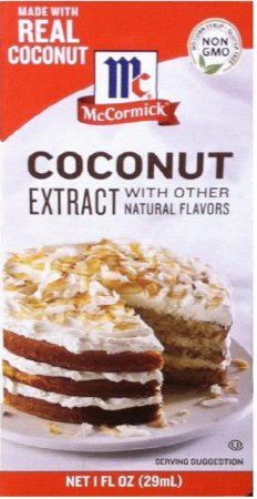 (image for) McCORMICK COCONUT EXTRACT WITH OTHER NATURAL FLAVORS