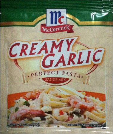 (image for) McCORMICK CREAMY GARLIC PERFECT PASTA SAUCE MIX