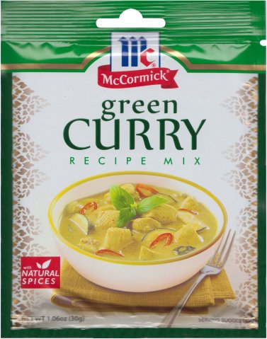 (image for) McCORMICK GREEN CURRY RECIPE MIX