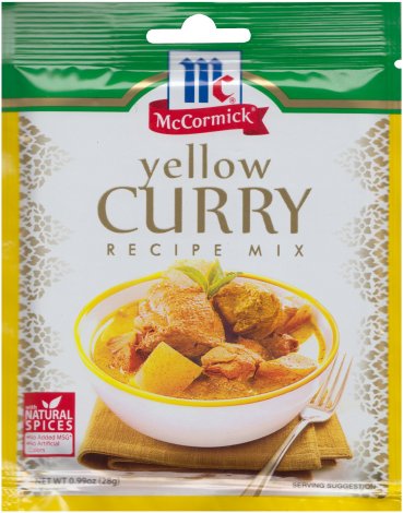 (image for) McCORMICK YELLOW CURRY RECIPE MIX