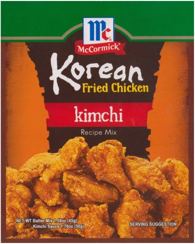 (image for) McCORMICK KOREAN FRIED CHICKEN KIMCHI RECIPE MIX