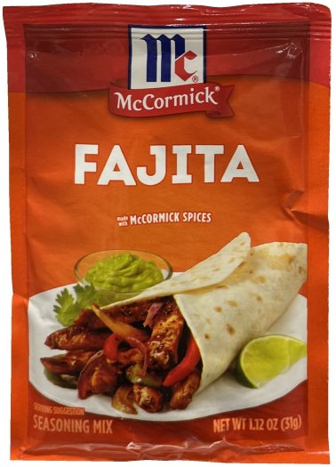 (image for) McCORMICK FAJITA SEASONING MIX