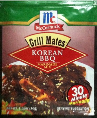 (image for) McCORMICK GRILL MATES KOREAN BBQ MARINADE MIX