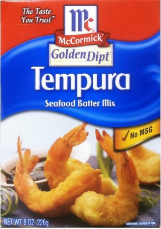 (image for) McCORMICK GOLDEN DIPT TEMPURA SEAFOOD BATTER MIX