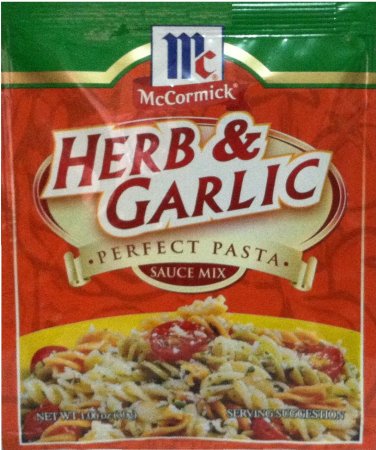 (image for) McCORMICK HERB & GARLIC PERFECT PASTA SAUCE MIX